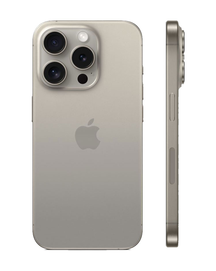 Купить iPhone 15 Pro 128Gb Natural Titanium (Dual-Sim) (без